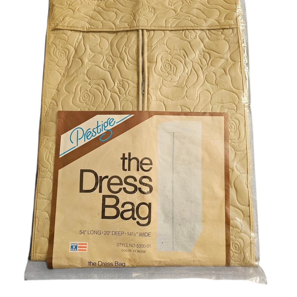 Tan Travel Dress Bag